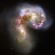 برخورد دو کهکشان مارپیچی
